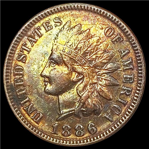1886 Indian Head Cent CLOSELY UNCIRCULATED