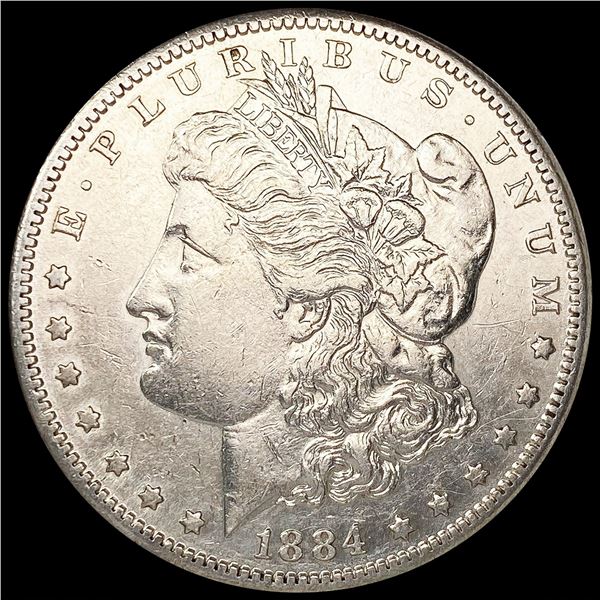 1884-S Morgan Silver Dollar CLOSELY UNCIRCULATED