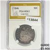 Image 1 : 1846 Seated Liberty Half Dollar PGA MS63 Lg. Date