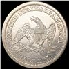 Image 2 : 1842 Sm Dt Rev 42 Seated Half Dollar UNCIRCULATED