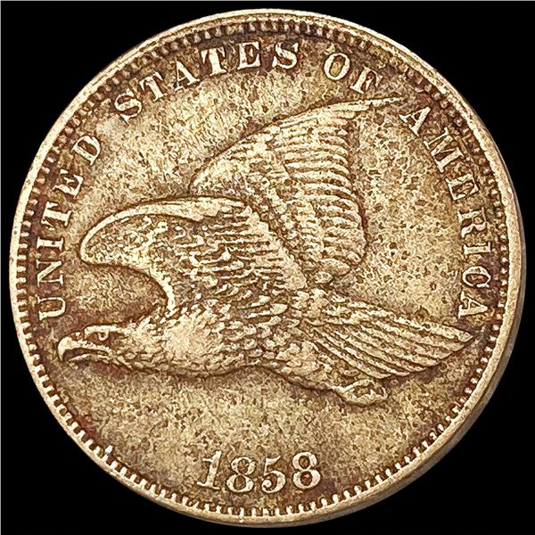 1858 Flying Eagle Cent LIGHTLY CIRCULATED