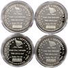 Image 2 : 2001 Patriotic Silver Coin Set (4 Coins)