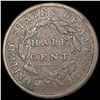 Image 2 : 1835 Classic Head Half Cent NICELY CIRCULATED