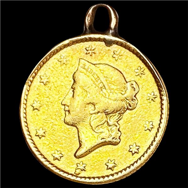 1852 Rare Gold Dollar NICELY CIRCULATED