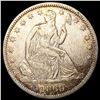 Image 1 : 1869 Seated Liberty Half Dollar NEARLY UNCIRCULATE