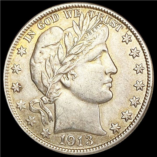 1913-D Barber Half Dollar CLOSELY UNCIRCULATED