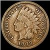 Image 1 : 1908-S Indian Head Cent NICELY CIRCULATED