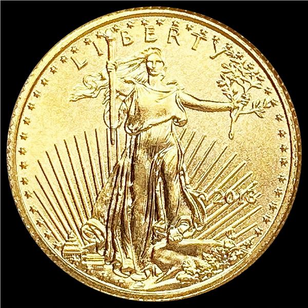 2013 US 1/10oz Gold $5 Eagle SUPERB GEM BU