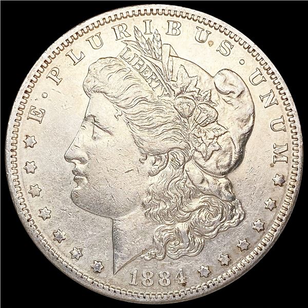 1884-S Morgan Silver Dollar CLOSELY UNCIRCULATED