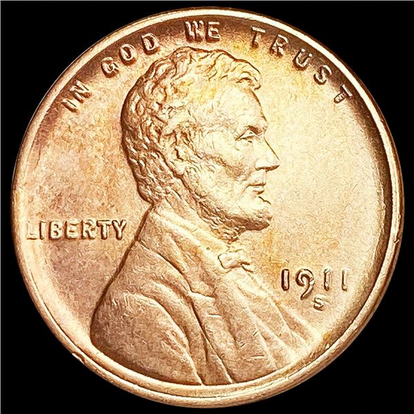 1911-S Wheat Cent UNCIRCULATED