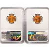 Image 2 : (2) 1946-D Wheat Cents NGC MS66 RD