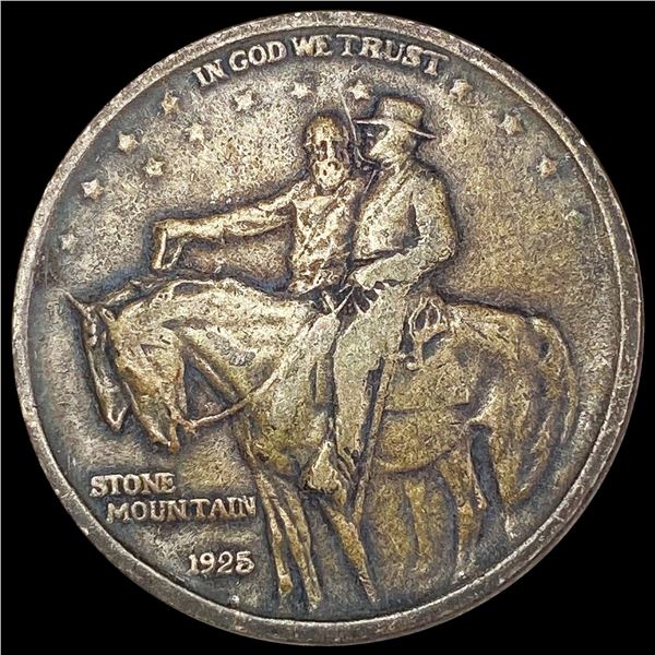 1925 Stone Mountain Half Dollar NICELY CIRCULATED
