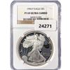 Image 1 : 1994 American 1oz Silver Eagle NGC PF69 Ultra CAM