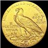 Image 2 : 1909 $2.50 Gold Quarter Eagle LIGHTLY CIRCULATED
