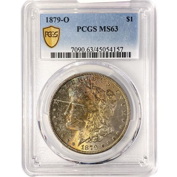 1879-O Morgan Silver Dollar PCGS MS63
