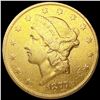 Image 1 : 1877-S $20 Gold Double Eagle CLOSELY UNCIRCULATED