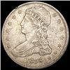 Image 1 : 1838 Cap Bust Half Dollar w/ Reeded Edge LIGHTLY C