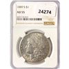 Image 1 : 1889-S Morgan Silver Dollar NGC AU55