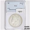 Image 1 : 1887 Morgan Silver Dollar NNC PR63