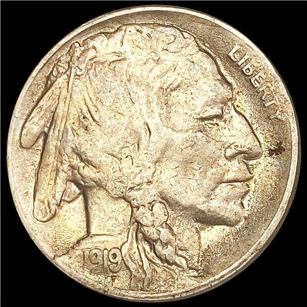 1919-S Buffalo Nickel NICELY CIRCULATED