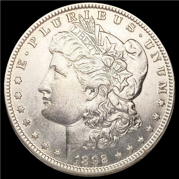 1892-O Morgan Silver Dollar CLOSELY UNCIRCULATED