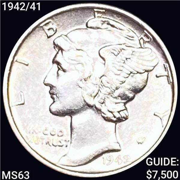 1942/41 Mercury Dime CHOICE BU