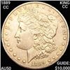 Image 1 : 1889-CC KING CC Morgan Silver Dollar HIGH GRADE