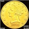 Image 1 : 1849 $10 Gold Eagle UNCIRCULATED
