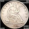 Image 1 : 1839 Seated Liberty Half Dollar HIGH GRADE