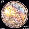 Image 1 : 1872-CC Seated Liberty Dime CHOICE AU