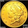 Image 1 : 1875 $20 Gold Double Eagle UNCIRCULATED +