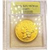 Image 3 : 1874-CC $20 Gold Double Eagle UNCIRCULATED