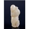 Image 1 : Chinese White Hardstone Carved Ruyi Boy Statue