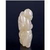 Image 3 : Chinese White Hardstone Carved Ruyi Boy Statue