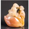 Image 1 : Fine Chinese Soapstone Carved Figure of Monkeys