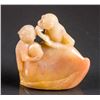 Image 2 : Fine Chinese Soapstone Carved Figure of Monkeys