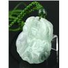 Image 2 : Chinese Tri Colour Jadeite Carved Pendant