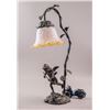 Image 1 : Iron Lamp Signed Houdon