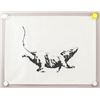 Image 2 : British Screenprint GDP Rat Banksy