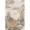 Image 3 : Chinese Watercolor Paper Scroll Signed Wu Hufan