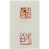 Image 5 : Chinese Ink Calligraphy Scroll Signed Qi Gong