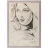 Image 2 : Polish Pencil on Paper Signed Lempicka