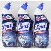 Image 1 : 3 BOTTLES LYSOL TOILET BOWL CLEANER