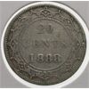 Image 1 : 1888 NEWFOUNDLAND SILVER 20 CENT COIN