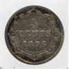 Image 1 : 1896 NEWFOUNDLAND SILVER 5 CENT COIN
