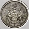 Image 1 : 1964 CANADIAN SILVER 5O CENT COIN