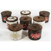 Image 1 : 8 CLAIR DE LUNE HOLIDAY SCENTED CANDLES
