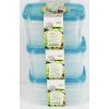 9 FRESH KEEPING FOOD STORAGE CONTAINERS WITH LIDS