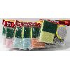 Image 1 : 6 MULTI PACKS OF SPONGES AND SCRUBBERS - 7 PCS / PK