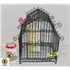 Image 1 : HANGING DECOR BIRD CAGE WITH